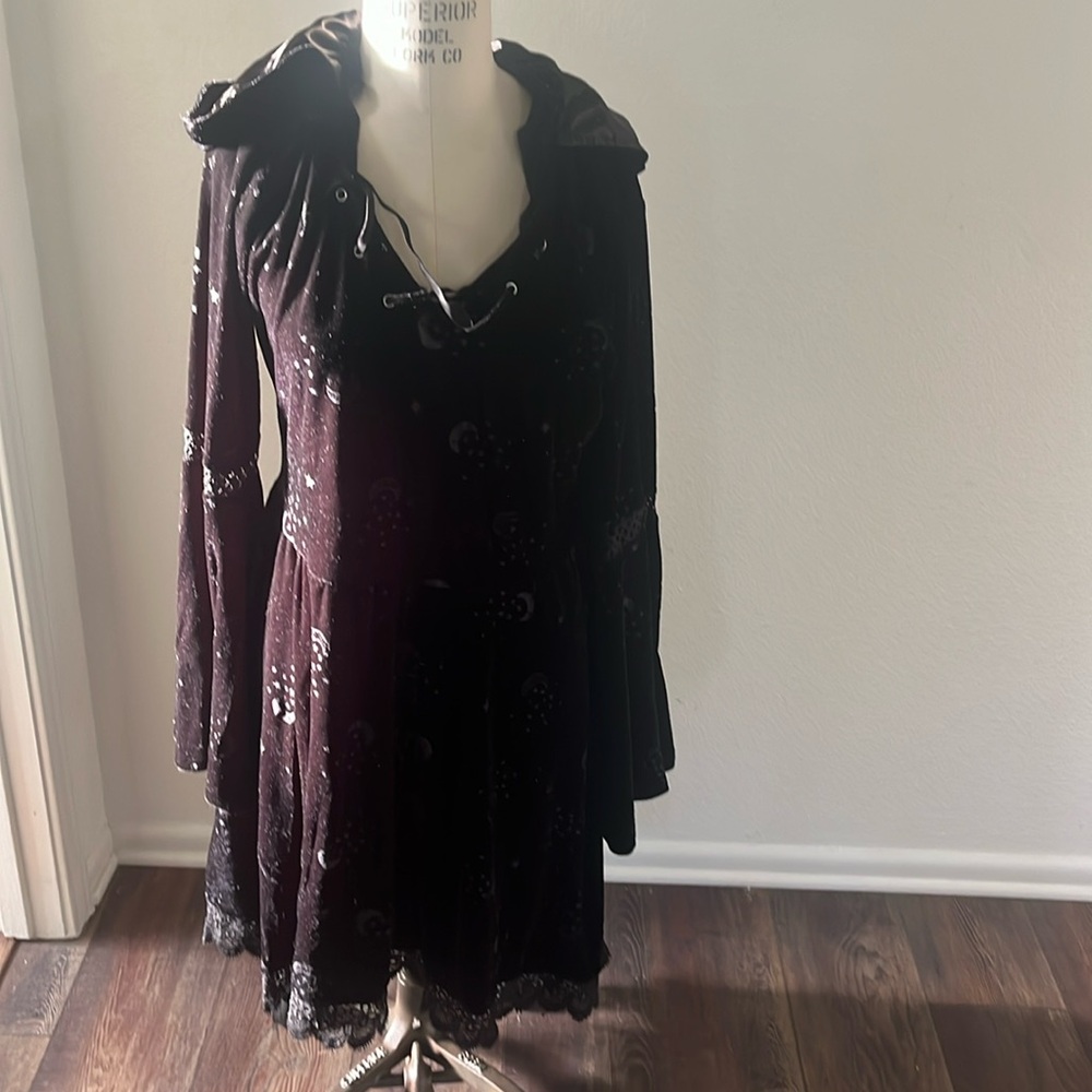 Coven or Witch Hooded Dress
